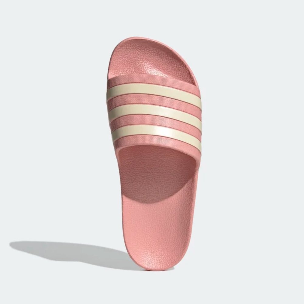 Women's Adidas Adilette Aqua Slide GZ5877 (Wonder Mauve / Wonder White) NWT - Picture 7 of 10